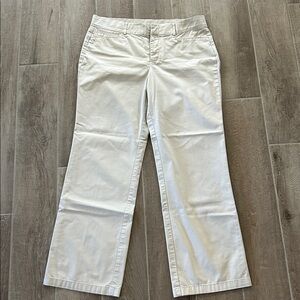 Dockers Women’s Size 14M Khaki Pants Stretch Straight-Leg Career Trousers 31” I